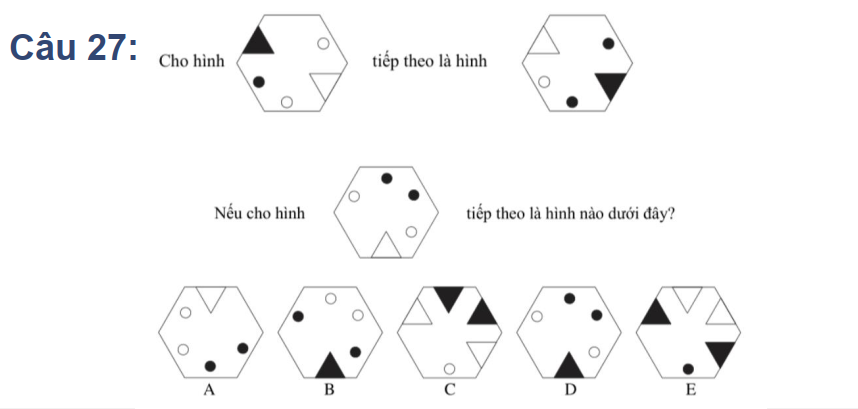 Hình mình cap từ tài liệu mình ôn, không phải từ bài test